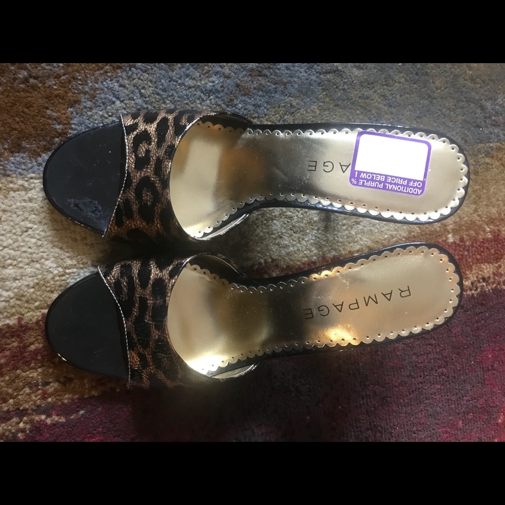 Brand new Rampage sandals never worn